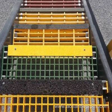 Non Slip FRP GRP Stair Treads 38mm deep